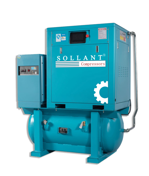 Sollant air compressor work