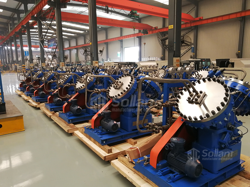 Sollant-Diaphragm-Compressors