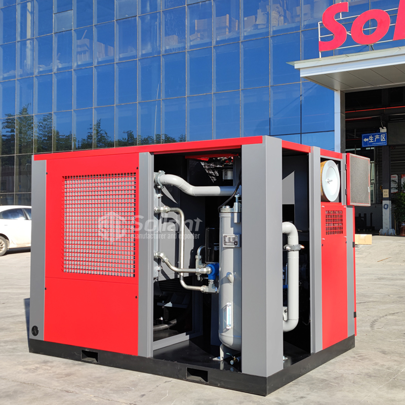 Two Stage Screw Air CompressorScrew Air Compressor ManufacturersAir Compressor Suppliers Air Compressor Factory Direct Wholesale Sollant Machinery 